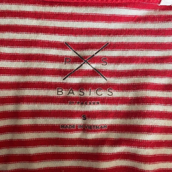 Red & White Striped Tank Top - Picture 3 of 3